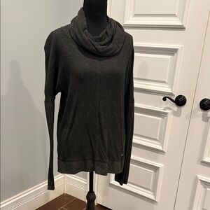 Women's Black Cowl Neck Sweater